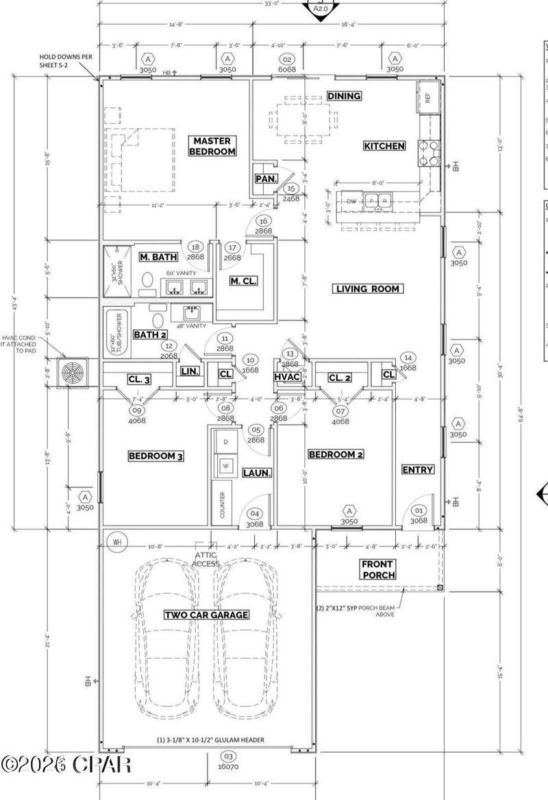 3 bedroom SingleFamilyResidence at 2831 Wakulla Avenue, Highland City, Panama City — photo 3