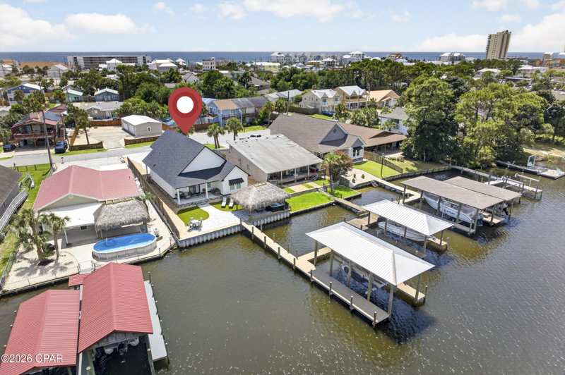 4 bedroom SingleFamilyResidence at 8204 S Lagoon Drive, Silver Sands Unit 1, Panama City Beach — photo 1
