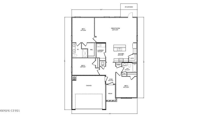 3 bedroom SingleFamilyResidence at 2403 Windbrook Street, Sunny Hills, Chipley — photo 2
