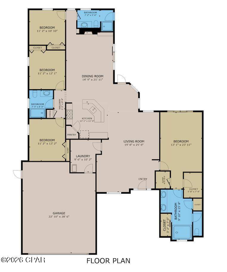 4 bedroom SingleFamilyResidence at 1310 Rhode Island Avenue, Lynn Haven, Lynn Haven — photo 4