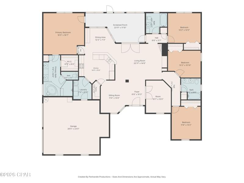 4 bedroom SingleFamilyResidence at 1224 Dundee Lane, Mowat Highlands Ph Vi, Lynn Haven — photo 2