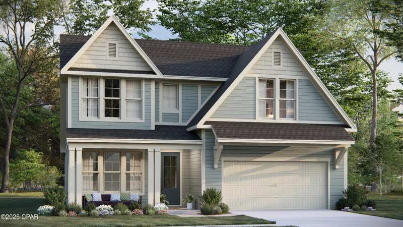 4 bedroom SingleFamilyResidence at 677 Crystal Bayou Boulevard Lot 17 - Azalea Plan, Breakfast Point East, Panama City Beach — photo 1