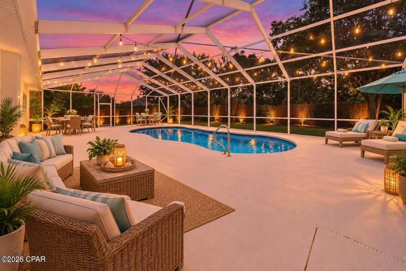 5 bedroom SingleFamilyResidence at 102 Sunset Circle, Colony Club, Panama City Beach — photo 5