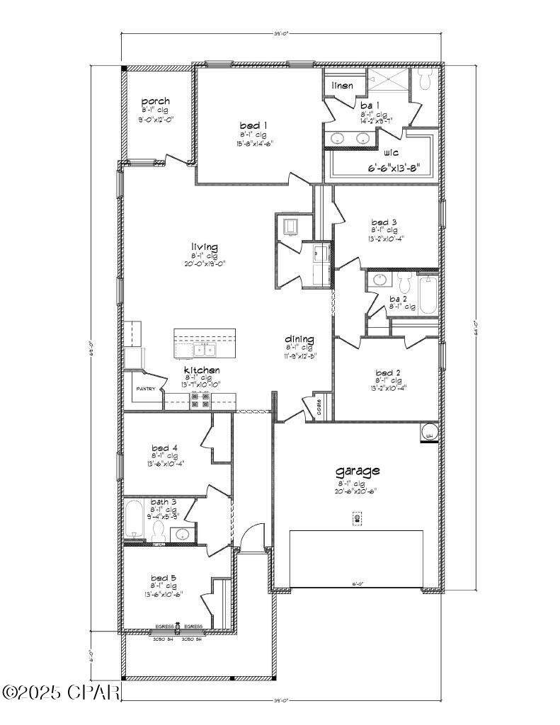 5 bedroom SingleFamilyResidence at 7146 William Pitsenbarger Road, Liberty, Panama City — photo 2