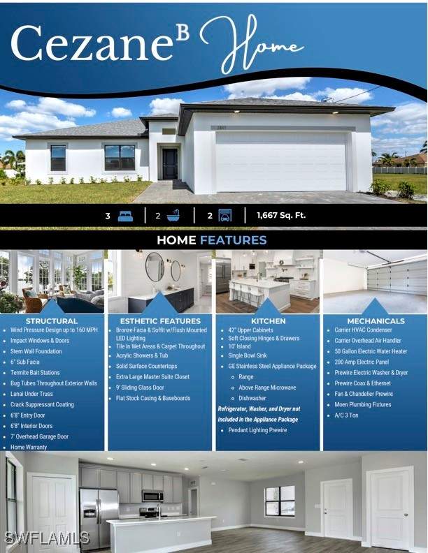 3 bedroom SingleFamilyResidence at 4116 NW 22nd Ter, Cape Coral, Cape Coral — photo 3