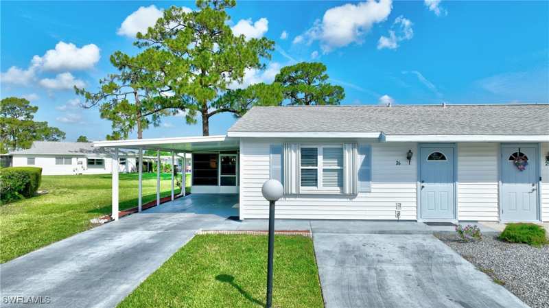 2 bedroom Attached at 26 Pinewood Blvd, Pinewood Condominium, Lehigh Acres — photo 1