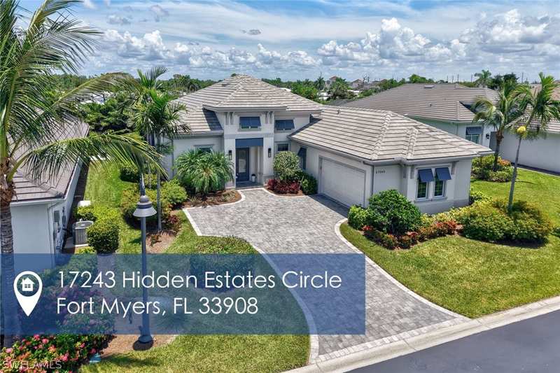 3 bedroom SingleFamilyResidence at 17243 Hidden Estates Cir, Hidden Harbor, Fort Myers — photo 1