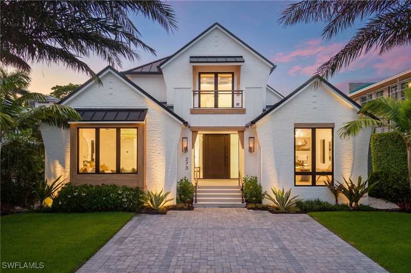 5 bedroom SingleFamilyResidence at 273 10th Ave S, Olde Naples, Naples — photo 1