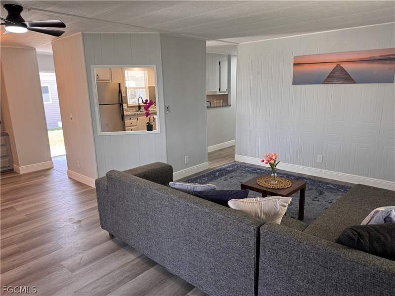 2 bedroom ManufacturedHome at 219 Temple Dr 219, Orange Harbor Mobile Home Park, Fort Myers — photo 3