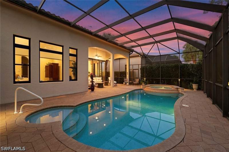 3 bedroom SingleFamilyResidence at 18071 Lagos Way, Villalago, Naples — photo 2