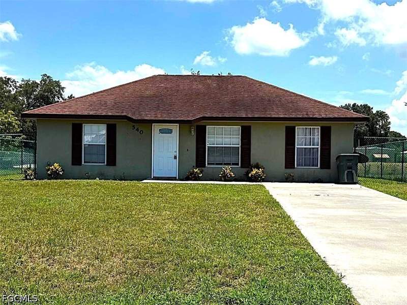 3 bedroom SingleFamilyResidence at 540 Orchard Park DR, CLEWISTON, Clewiston — photo 1