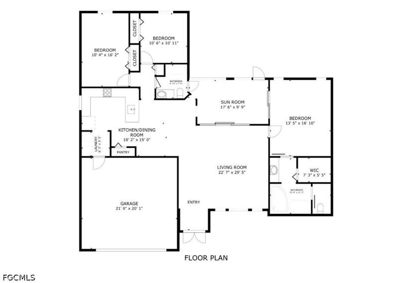 3 bedroom SingleFamilyResidence at 2038 NW 3rd Ter, Cape Coral, Cape Coral — photo 2