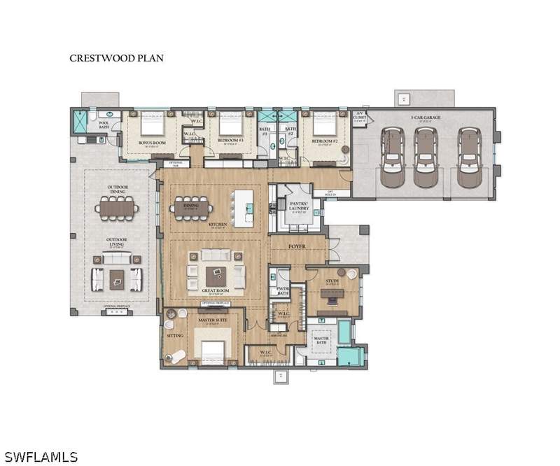 4 bedroom SingleFamilyResidence at 940 Chimney Rock Rd, Opus Stone, Naples — photo 2