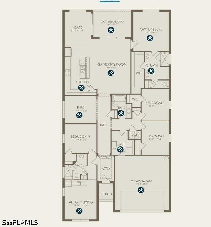 4 bedroom SingleFamilyResidence at 3587 Loyalty Loop, Gatherpoint, Ave Maria — photo 2