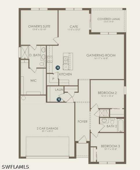 3 bedroom SingleFamilyResidence at 634 Lakeside Oasis Ave, Whispering Lakes, Lehigh Acres — photo 3