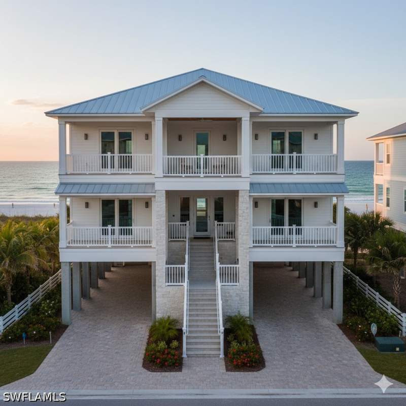 bedroom SingleFamilyResidence at 5300 Estero Blvd, Gulf Heights, Fort Myers Beach — photo 2