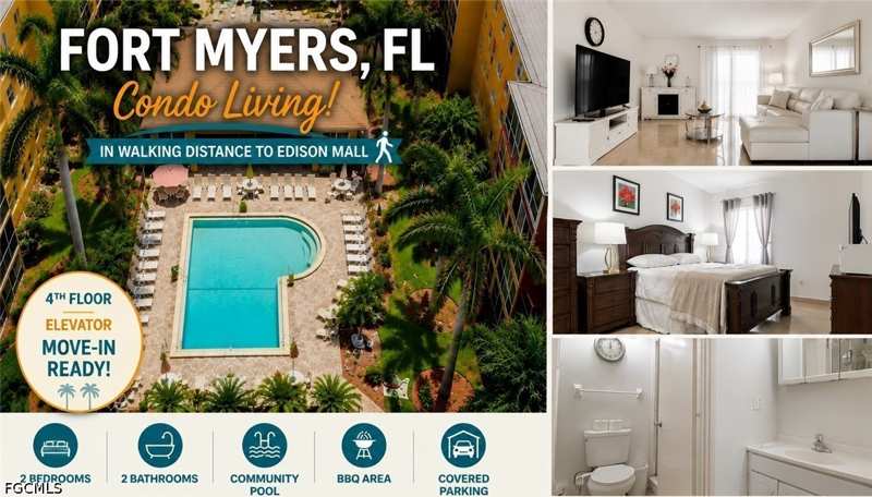 2 bedroom Condominium at 2366 E Mall Dr 414, Towers Condo, Fort Myers — photo 1