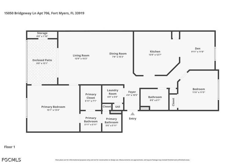2 bedroom Condominium at 15050 Bridgeway Ln 706, Bridgeway, Fort Myers — photo 1