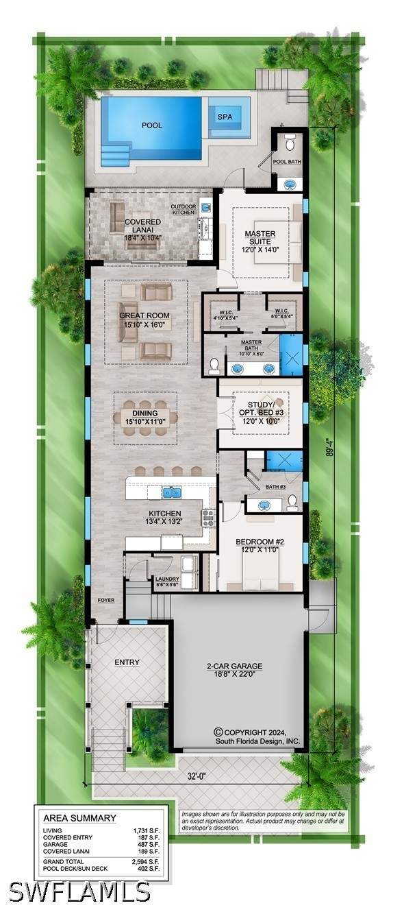2 bedroom SingleFamilyResidence at 2448 Florida Ave, Sunset Homes, Naples — photo 2