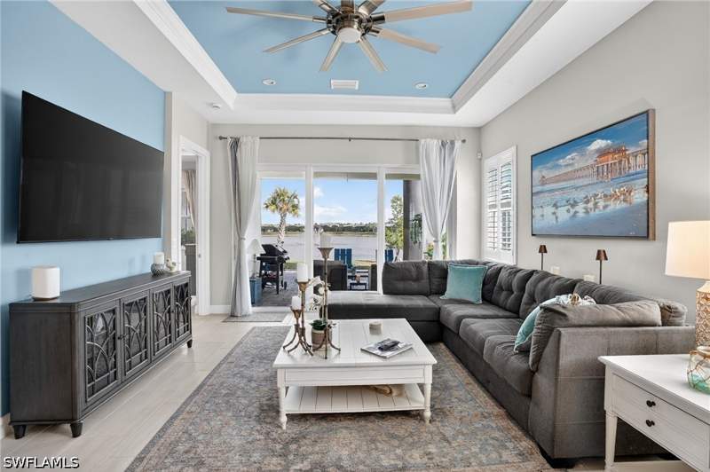 2 bedroom Attached at 9195 Cayman Dr, Azure At Hacienda Lakes, Naples — photo 4