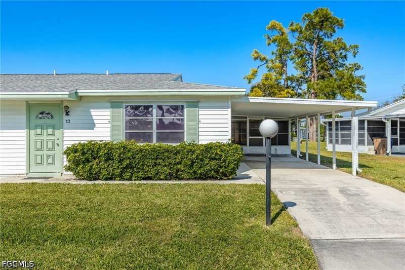 2 bedroom Attached at 13 Pinewood Blvd, Pinewood Condominium, Lehigh Acres — photo 1