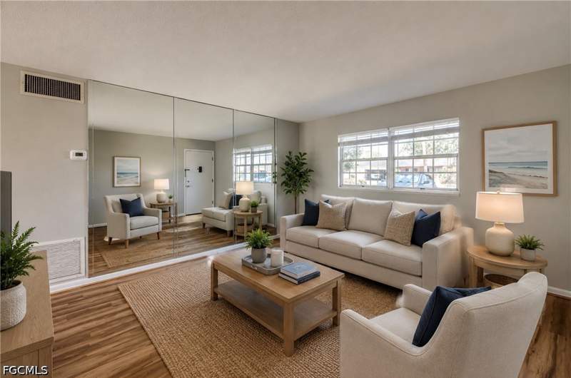 1 bedroom Condominium at 7019 Cedarhurst Dr 2, Myerlee Square Condo, Fort Myers — photo 3