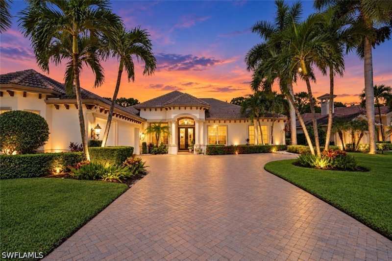 4 bedroom SingleFamilyResidence at 7491 Treeline Dr, Olde Cypress, Naples — photo 1