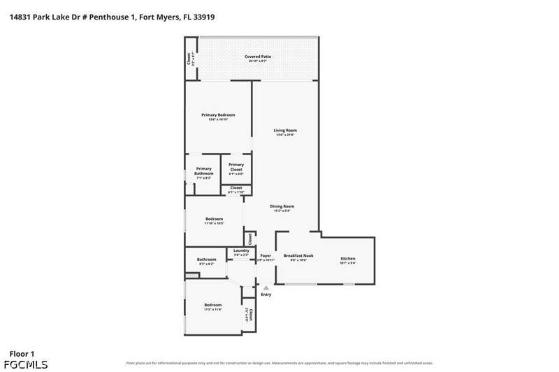 3 bedroom Condominium at 14831 Park Lake Dr Ph01, The Park At Lakewood, Fort Myers — photo 5