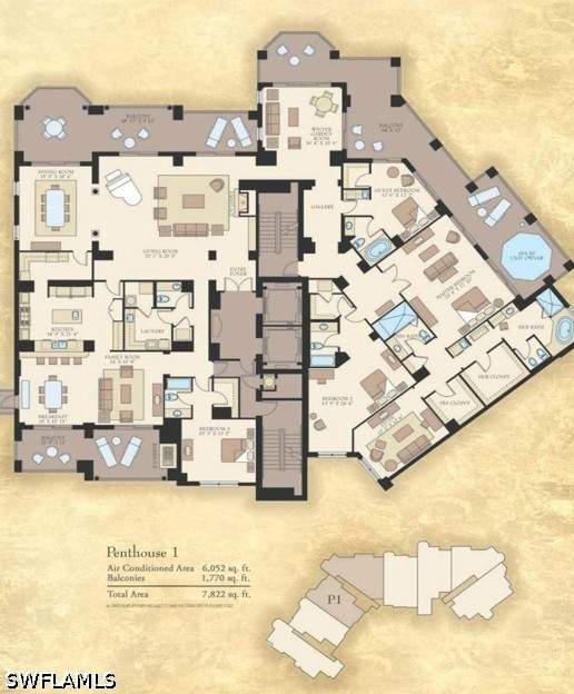 4 bedroom Condominium at 350 S Collier Blvd Ph 201, Madeira, Marco Island — photo 4
