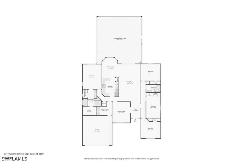 4 bedroom SingleFamilyResidence at 3717 Agualinda Blvd, Cape Coral, Cape Coral — photo 4