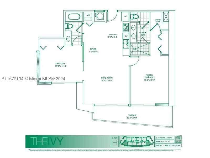 2 bedroom Condominium at 90 SW 3 St 3210, Ivy Condo, Miami — photo 5