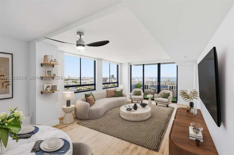 2 bedroom Condominium at 1330 West Ave 3007, The Waverly At South Beac, Miami Beach — photo 1