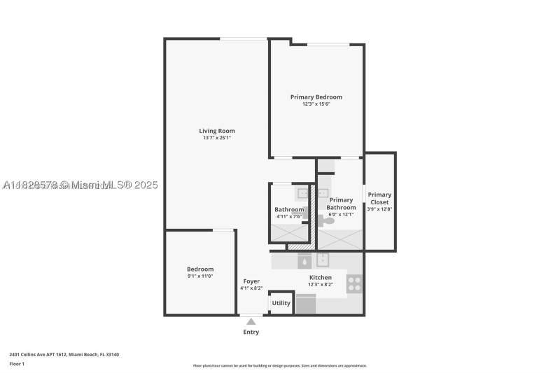 2 bedroom Condominium at 2401 Collins Ave 1011, The Riviera Condo, Miami Beach — photo 3