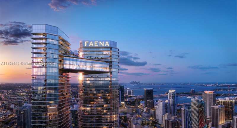 1 bedroom Condominium at 24 SW 4th St E-4306, Faena Residences Miami, Miami — photo 1