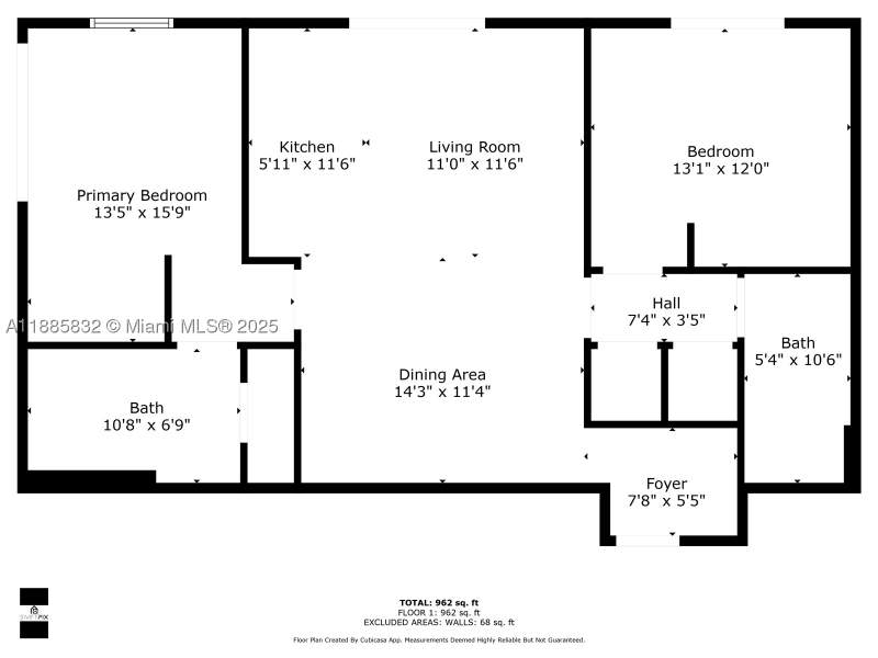 2 bedroom Condominium at 159 NE 6th St 3302, Downtown Miami, Miami — photo 2