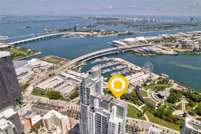 2 bedroom Condominium at 253 NE 2nd St 2003, Vizcayne South Condo, Miami — photo 1