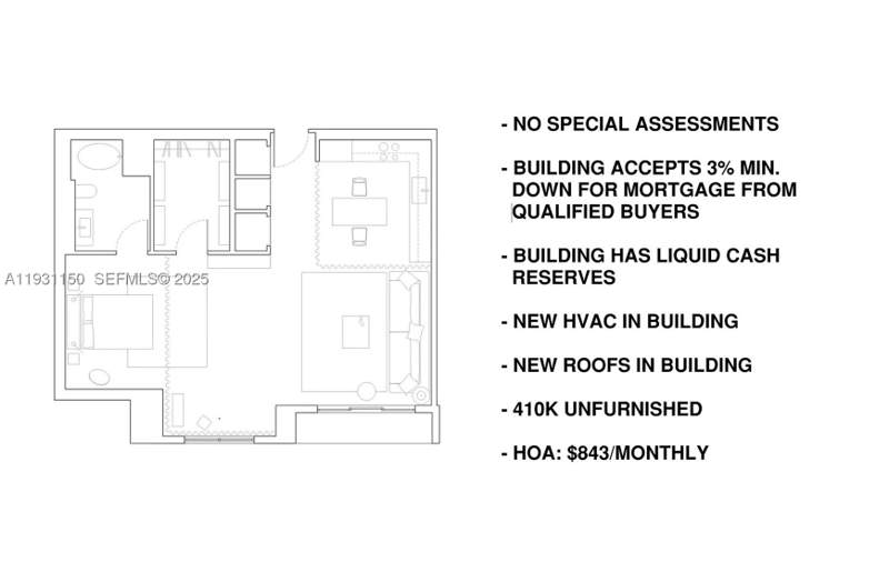 1 bedroom Condominium at 133 NE 2nd Ave 1608, The Loft Downtown II Cond, Miami — photo 2