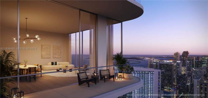 2 bedroom Condominium at 175 NE 10 Street 54B, Jem Miami Worldcenter, Miami — photo 2