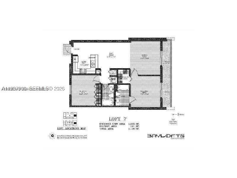 2 bedroom Condominium at 455 NE 25th St 407, Baylofts Condo, Miami — photo 3