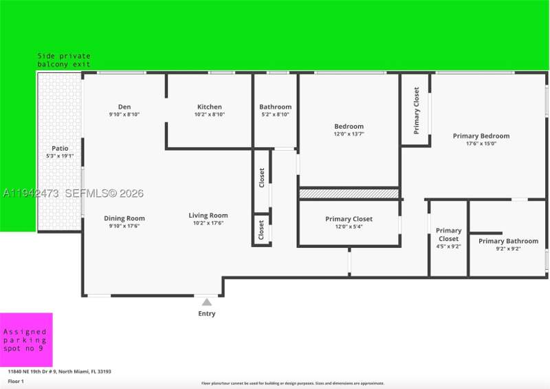 2 bedroom Condominium at 11840 NE 19th Dr 9, Sutton House Condo, North Miami — photo 5