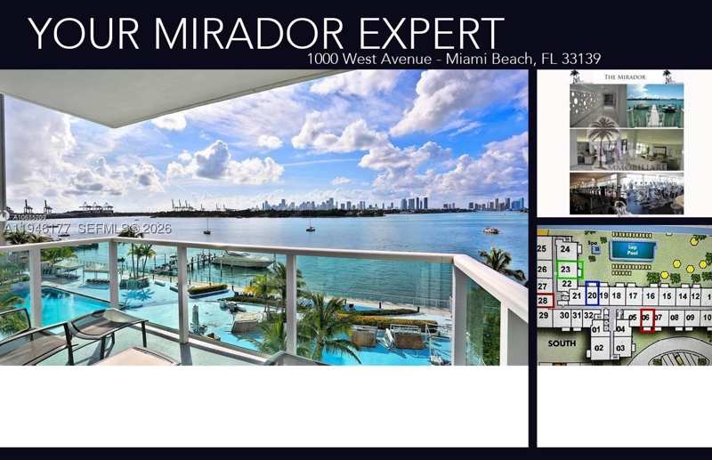 0 bedroom Condominium at 1000 West Ave 1006, Mirador 1000 Condo, Miami Beach — photo 1