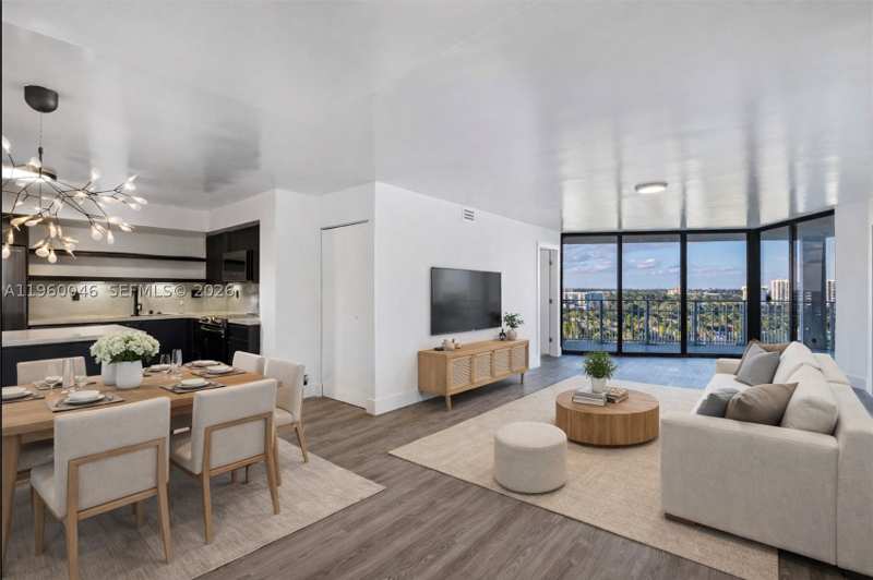 2 bedroom Condominium at 4000 Towerside Ter 1509, The Towers Of Quayside Co, Miami — photo 1