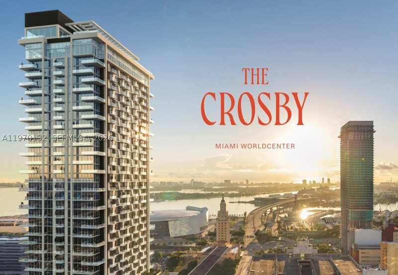 2 bedroom Condominium at 11 NE 6 507, The Crosby Miami Worldcent, Miami — photo 1