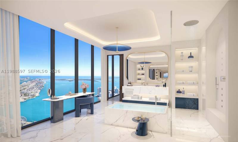 4 bedroom Condominium at 300 Biscayne Blvd Ph201, Waldorf Astoria Miami Res, Miami — photo 3