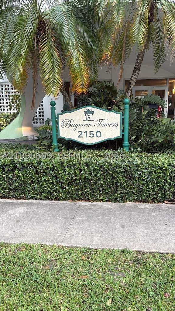 2 bedroom Condominium at 2150 Sans Souci Blvd B1605, Bayview Towers Condo Sout, North Miami — photo 1