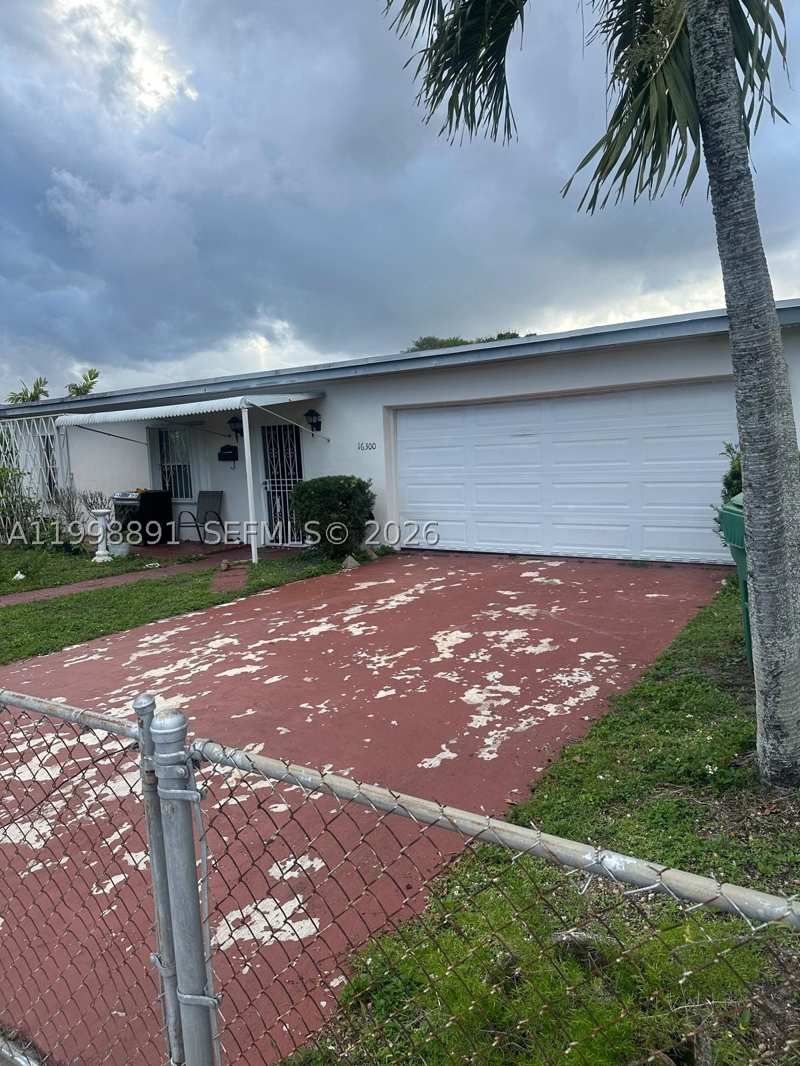 3 bedroom SingleFamilyResidence at 16300 NW 19th Ct, Bunche Park, Miami Gardens — photo 1