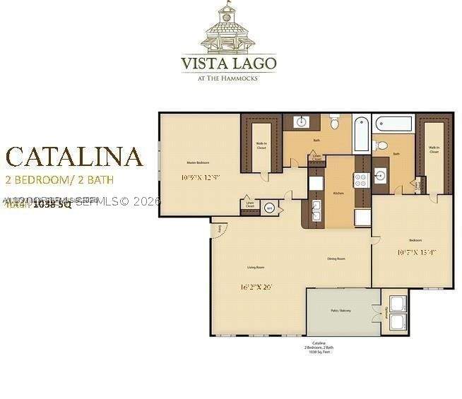 2 bedroom Condominium at 15650 SW 105th Ln 502, Vista Lago At The Hammock, Miami — photo 2