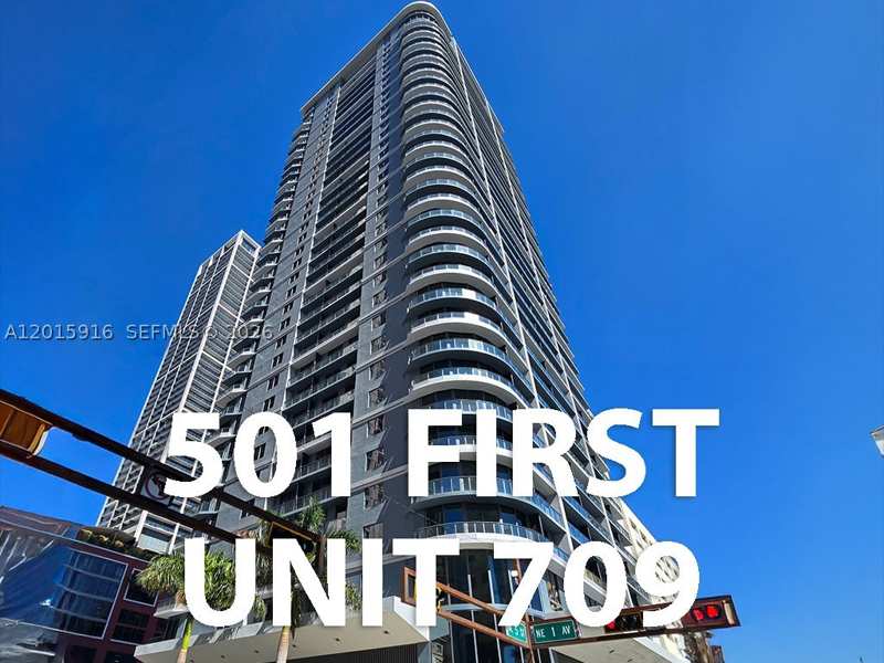 0 bedroom Condominium at 121 NE 5 St 709, 501 First Residences, Miami — photo 1