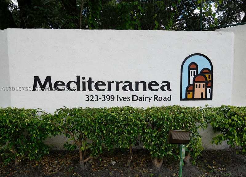 2 bedroom Condominium at 341 Ives Dairy Rd 341-06, Condo F At Mediterranea, Miami — photo 1