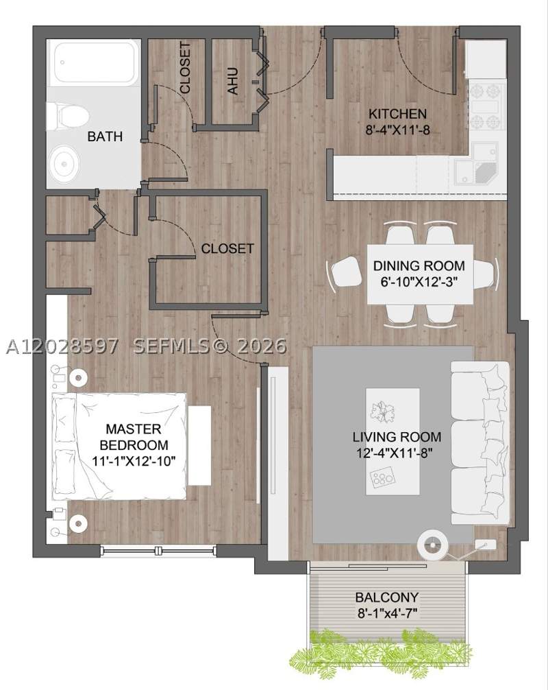 1 bedroom Condominium at 401 Ocean Dr 224, The Presidential Condo, Miami Beach — photo 2